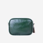 کیف دوشی زنانه سبز چرم طبیعی | چرم آرا