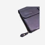 کیف دستی مدارک چرمی مردانه مشکی | چرم آرا