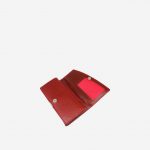 کیف پول چرم قرمز | چرم آرا