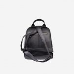 کوله پشتی چرم مشکی | چرم آرا