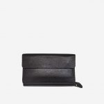 کیف پاسپورتی چرم مشکی | چرم آرا