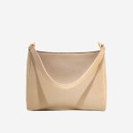 کیف دستی زنانه چرم طبیعی کرم | چرم آرا