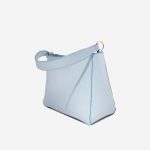 کیف دستی زنانه چرم طبیعی آبی | چرم آرا