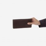 کیف پول کتی چرم قهوه ای | چرم آرا