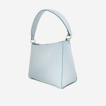 کیف دستی زنانه چرم طبیعی آبی | چرم آرا