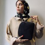 کیف دوشی چرم زنانه مشکی | چرم آرا