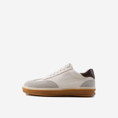 کتونی زنانه سفید چرم طبیعی | چرم آرا