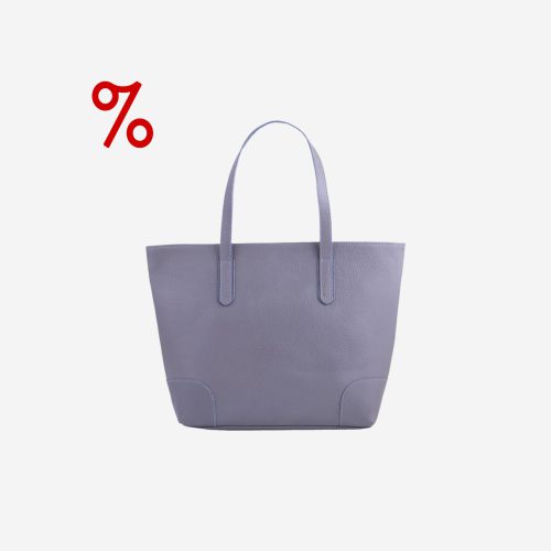 کیف دستی چرم زنانه طوسی مدل z057