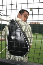 کیف راکت پدل چرم طبیعی مشکی | چرم آرا