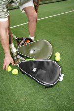 کیف راکت پدل چرم طبیعی در رنگبندی | چرم آرا